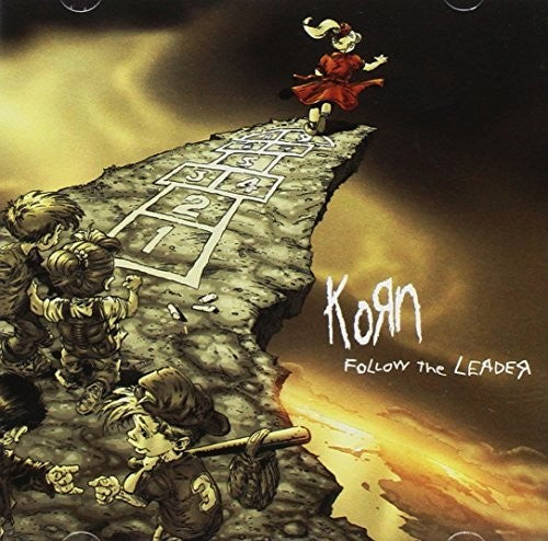 Korn - Follow the Leader album cover.