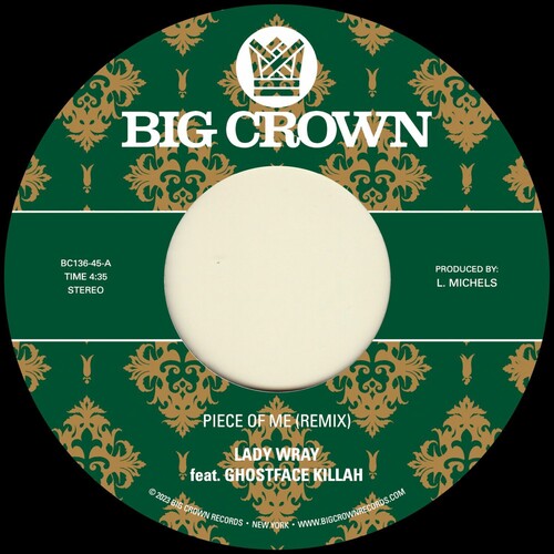 Lady Wray & Pete Rock - Piece of Me / Joy and Pain 7" single.