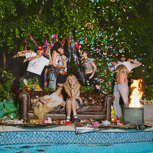 Lambrini Girls - Who Let the Dogs Out? album cover.