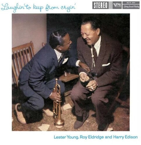 Lester Young, Roy Eldridge, and Harry Edison album cover.