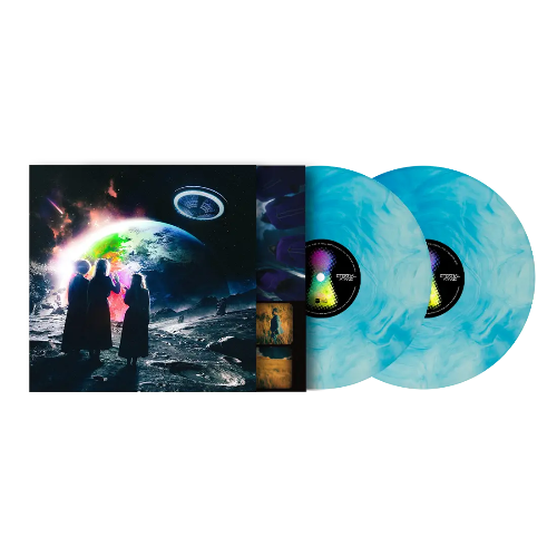 Lil Uzi Vert - Eternal Atake album cover and 2LP blue galaxy vinyl.