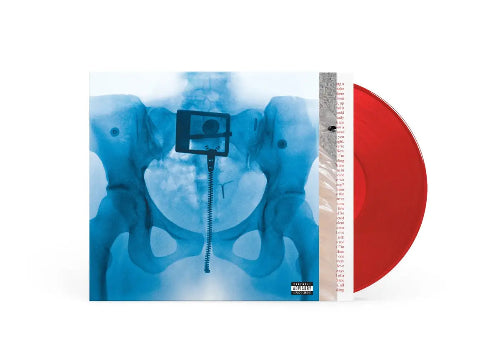 Lorde - Virgin album cover and red vinyl.