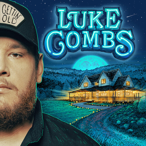 Luke Combs - Gettin' Old CD album cover.