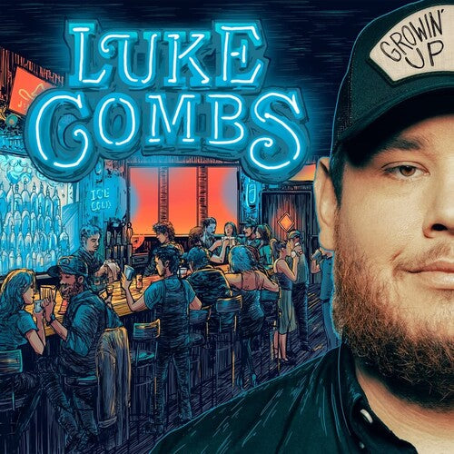 Luke Combs - Growin’ Up album cover.