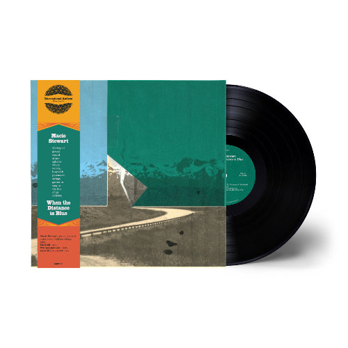Macie Stewart - When the Distance is Blue album cover and vinyl.