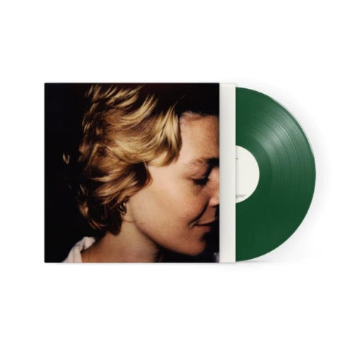 Maggie Rogers - Don't Forgot Me album cover and green vinyl.