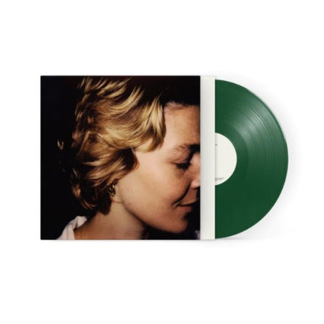 Maggie Rogers - Don't Forgot Me album cover and green vinyl. 