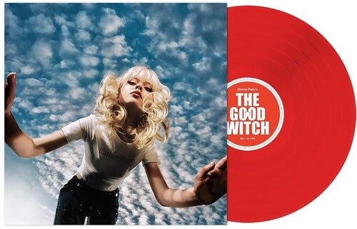 Maisie Peters - The Good Witch album cover and red vinyl.