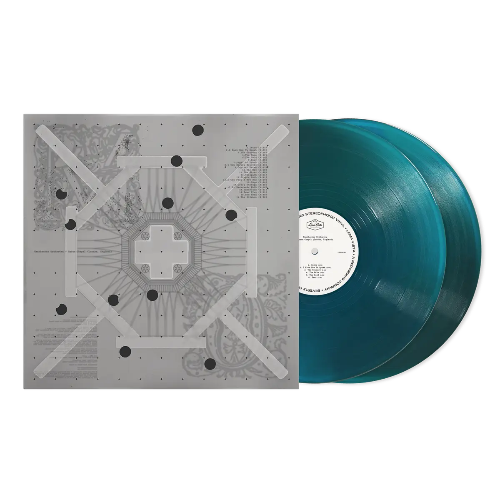 Manchester Orchestra - Union Chapel album cover and 2LP blue vinyl.