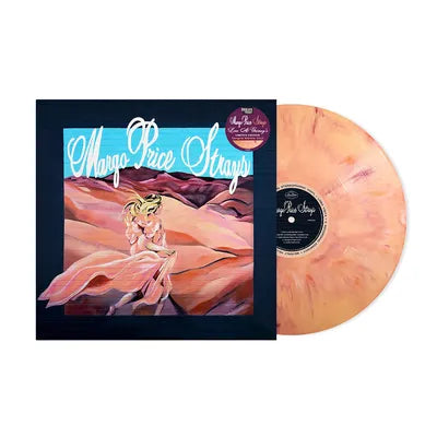 Margo Price Strays album cover and colored vinyl record