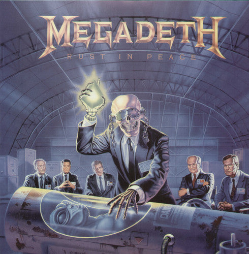 Megadeth - Rust In Peace album cover.