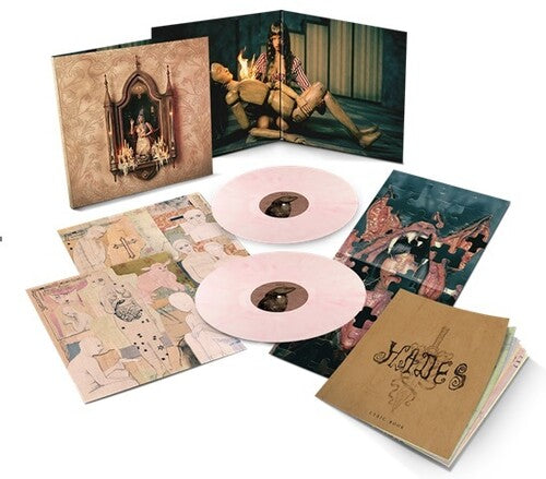 Melanie Martinez - Hades album cover, inserts, and 2LP pink vinyl