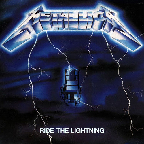 Metallica - Ride the Lightning album cover.