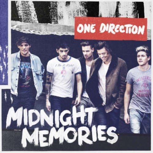 One Direction - Midnight Memories album cover.