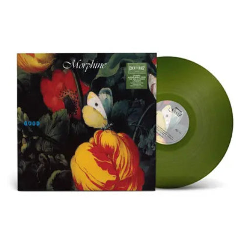Morphine - Good album cover and forest green vinyl.