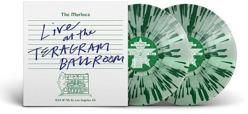 The Murlocs - Live at The Teragram Ballroom album cover and 2LP green splatter vinyl.
