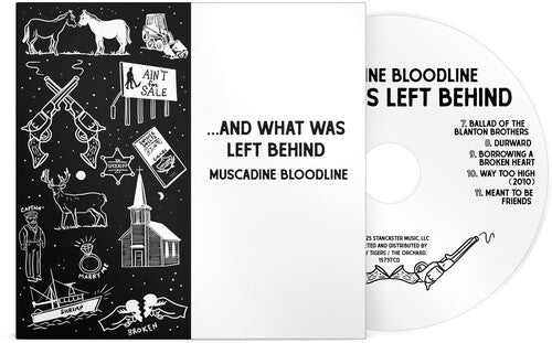 Muscadine Bloodline - ...And What Was Left Behind album cover and CD.