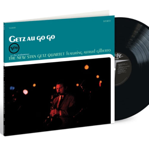 New Stan Getz Quartet - Getz Au Go Go album cover.