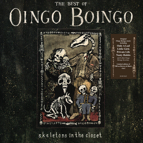 Oingo Boingo - Skeletons in the Closet: The Best of Oingo Boingo album cover.