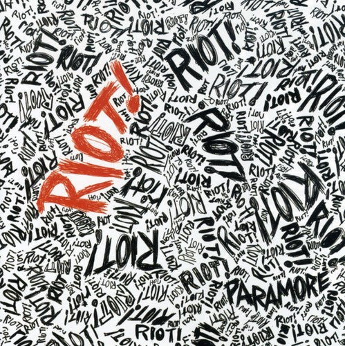 Paramore - Riot! CD album cover.