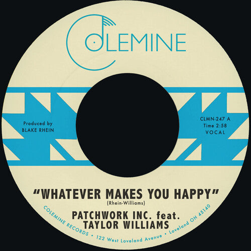 Patchwork Inc. - Whatever Makes You Happy 7" single.