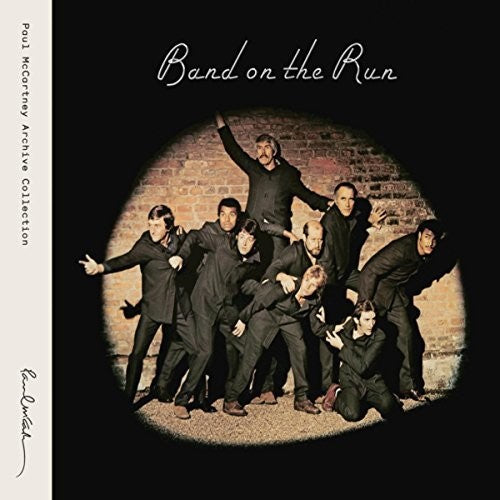 Paul McCartney and Wings - Band on the Run album cover.