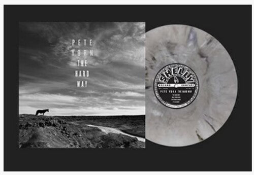 Pete Yorn - The Hard Way album cover and grey vinyl.