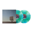 Phish - Evolve album cover and 2LP blue and green swirl vinyl.