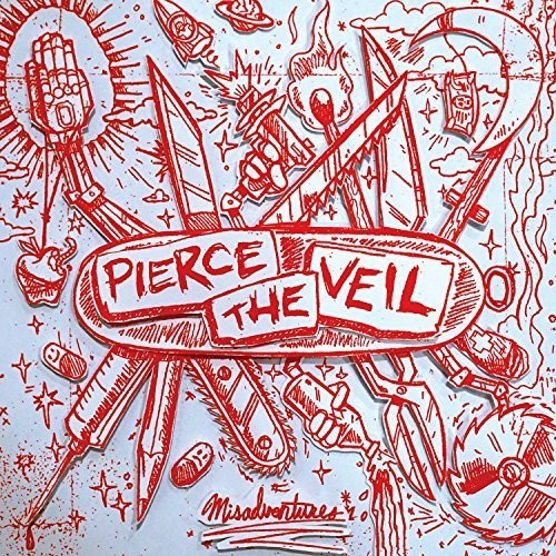 Pierce the Veil - Misadventures album cover.