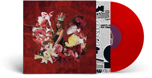 Pinkpantheress - Fancy That album cover and red vinyl.