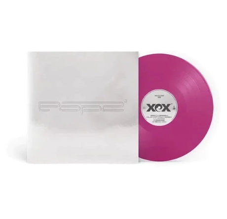 Charli XCX - Pop 2 album cover and purple vinyl. 