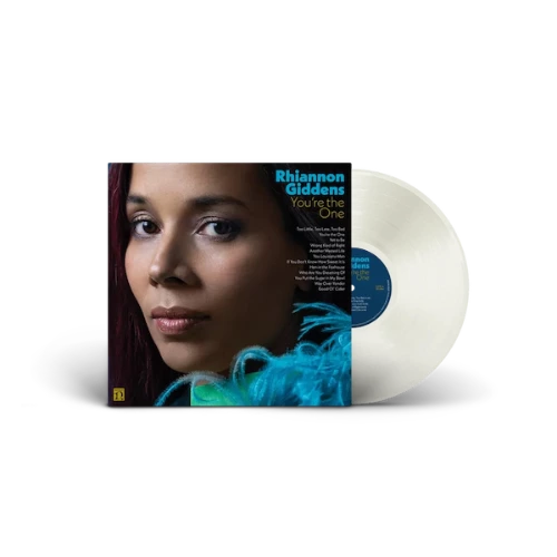 Rhiannon Giddens - You're The One album cover and milky clear vinyl.