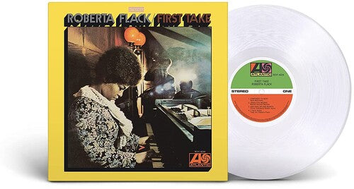 Roberta Flack - First Take album cover and clear vinyl.