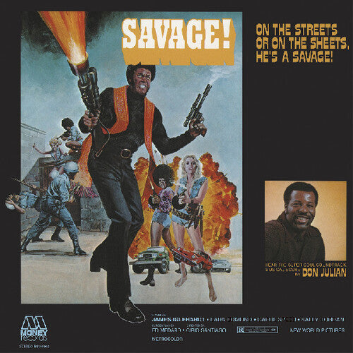 Don Julian - SAVAGE! Super Soul Soundtrack album cover.