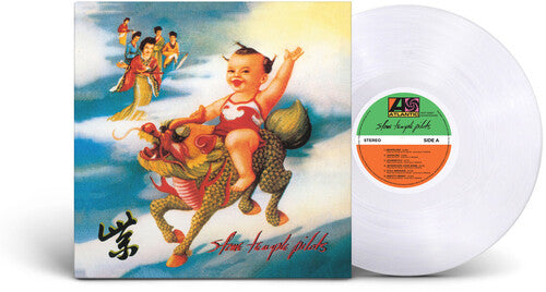 Stone Temple Pilots - Purple album cover and clear vinyl.