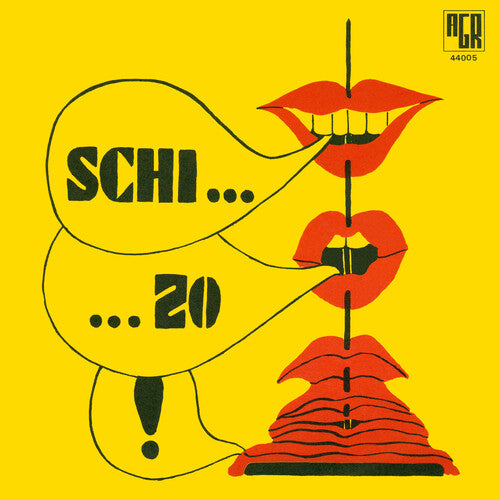 Schizo / Paraphrenia Praecox 7" single cover.