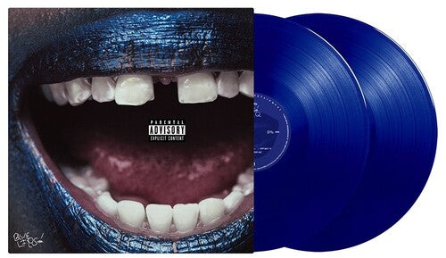 Schoolboy Q - Blue Lips album cover and 2LP blue vinyl.