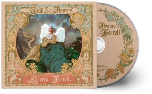 Sierra Ferrell - Trail of Flowers CD cover and CD.