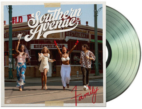 Southern Avenue - Family album cover and coke bottle clear vinyl.