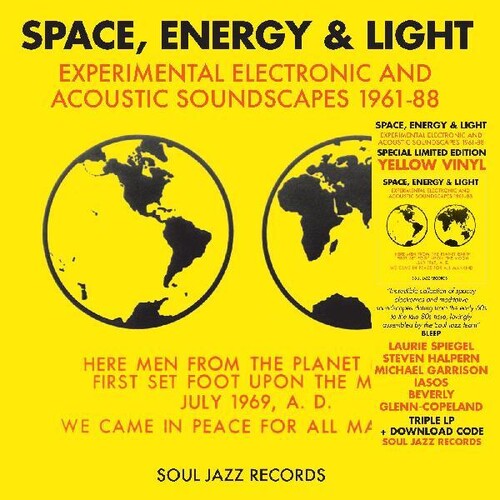 Soul Jazz Records Presents - Space, Energy & Light album cover.