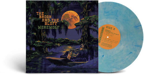 The Brook and The Bluff - Werewolf album cover and blue vinyl
