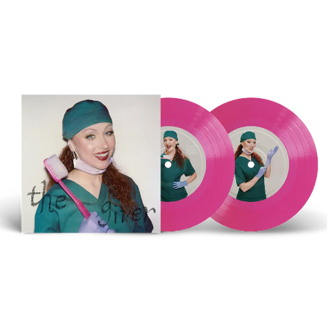 Chappell Roan - The Giver dentist edition and neon pink 7" vinyl.