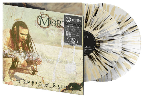Mortiis - The Smell Of Rain album cover and 2LP splatter vinyl