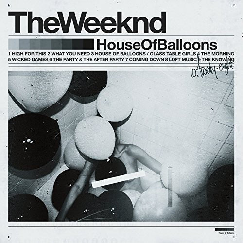 The Weeknd - House of Balloons CD album cover.