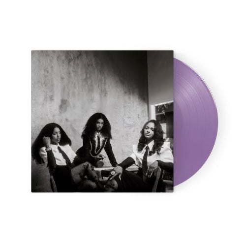The Womack Sisters - The Womack Sisters album cover and purple vinyl