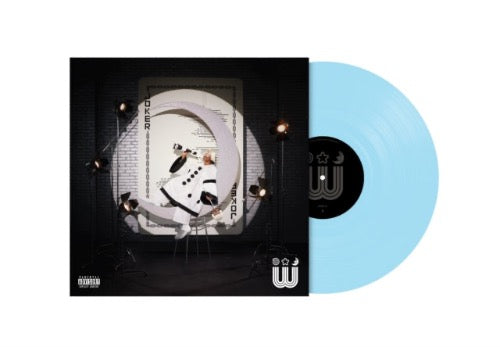 Tierra Whack - World Wide Whack album cover and blue vinyl.