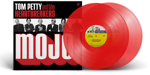 Tom Petty & the Heartbreakers - Mojo album cover and 2LP translucent red vinyl.