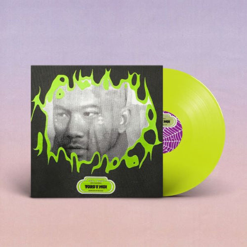 Toro y Moi - Soul Trash album cover and highlighter yellow vinyl.