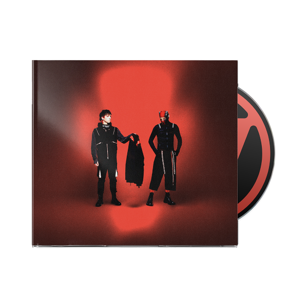 Twenty One Pilots - Breach album cover shown with a red and black CD.