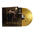 Various Artists - New Moon OST album cover and 2LP gold vinyl. 